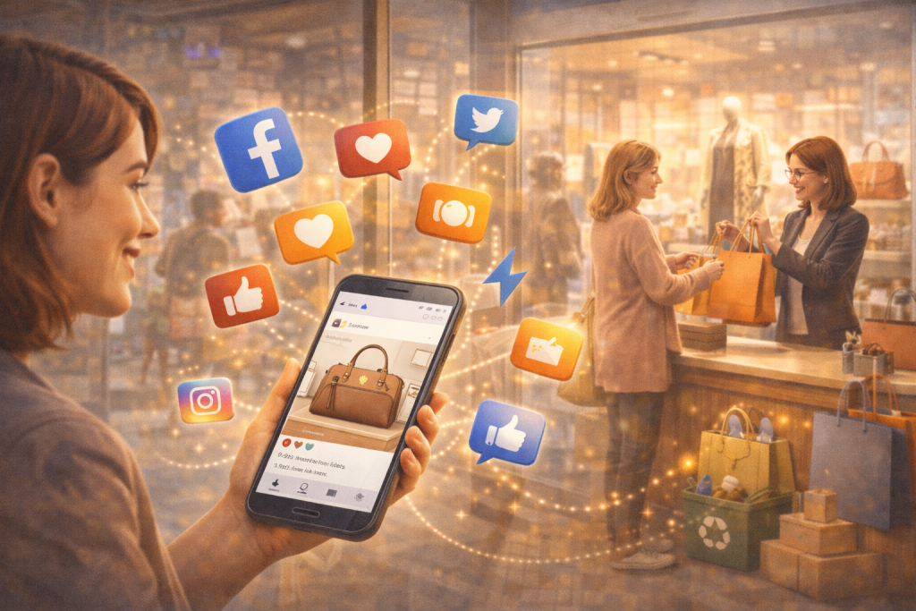 L’importance des réseaux sociaux pour le rétail