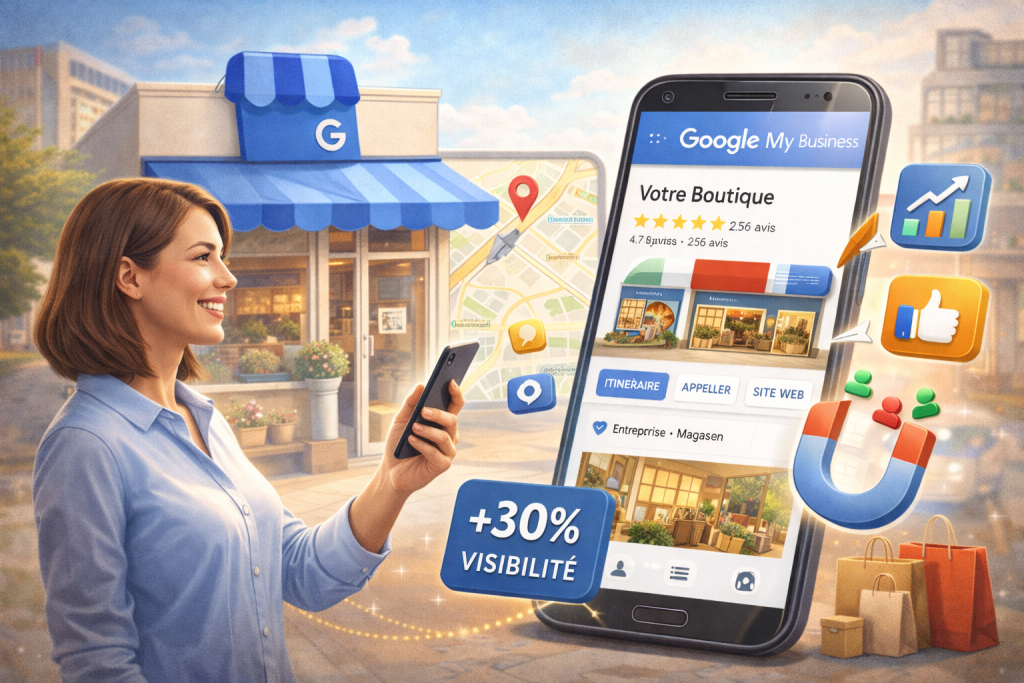 Référencement dans le rétail : Google My Business
