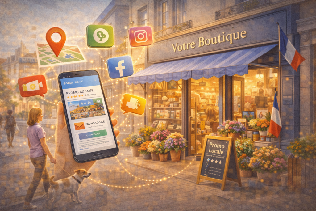 Visibilité de mon commerce de proximité